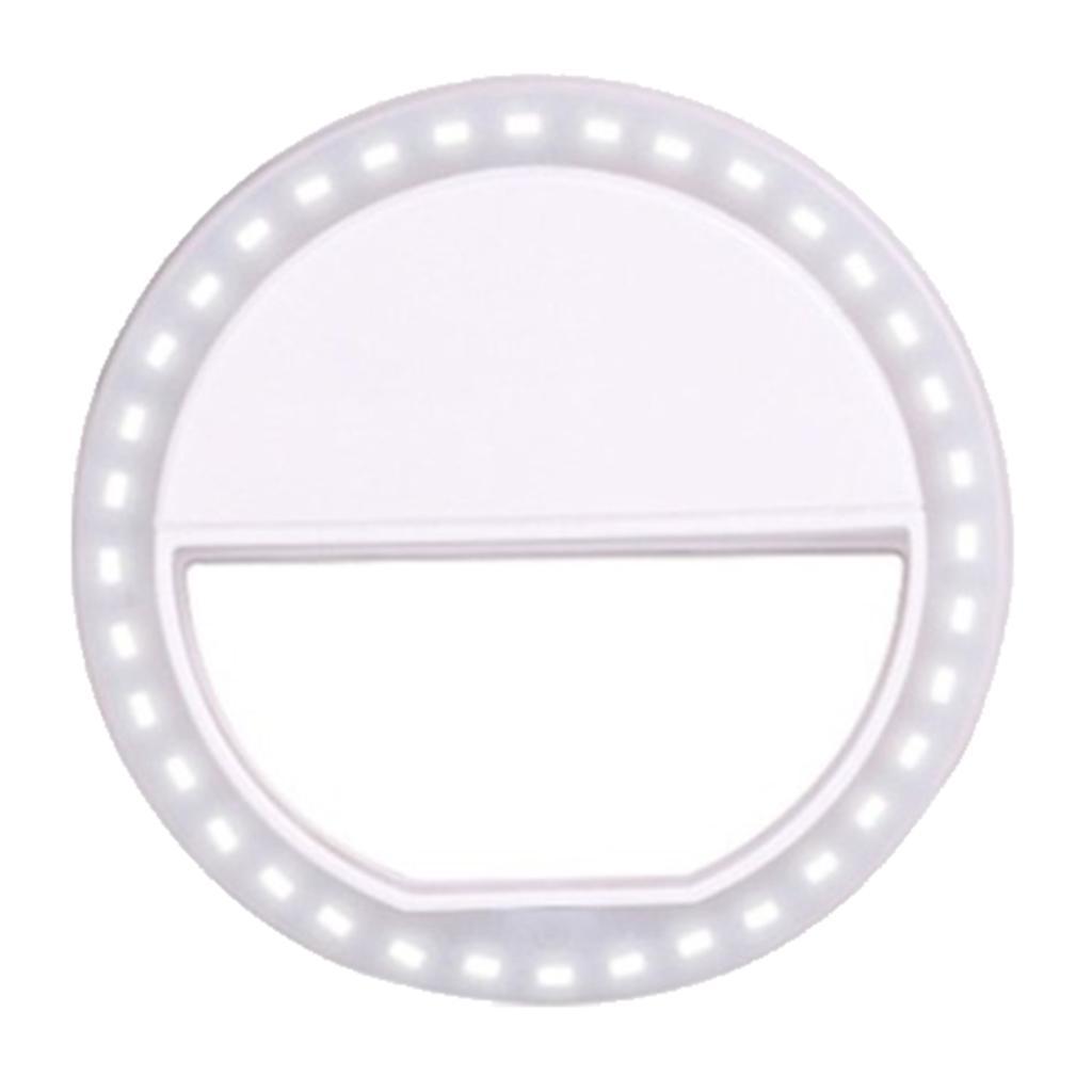 Mini Portable 36LED Fill-in USB Selfie Light Lamp For Mobilephone White