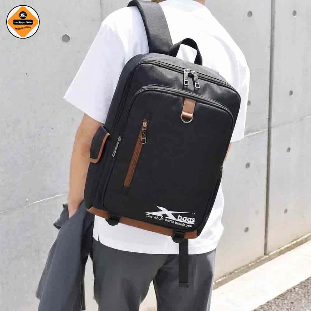 Balo học sinh đựng laptop 14 inch Xbags Yame – Balo trung học cao cấp, thời trang, sang trọng nhiều ngăn đi học, đi làm XB3101