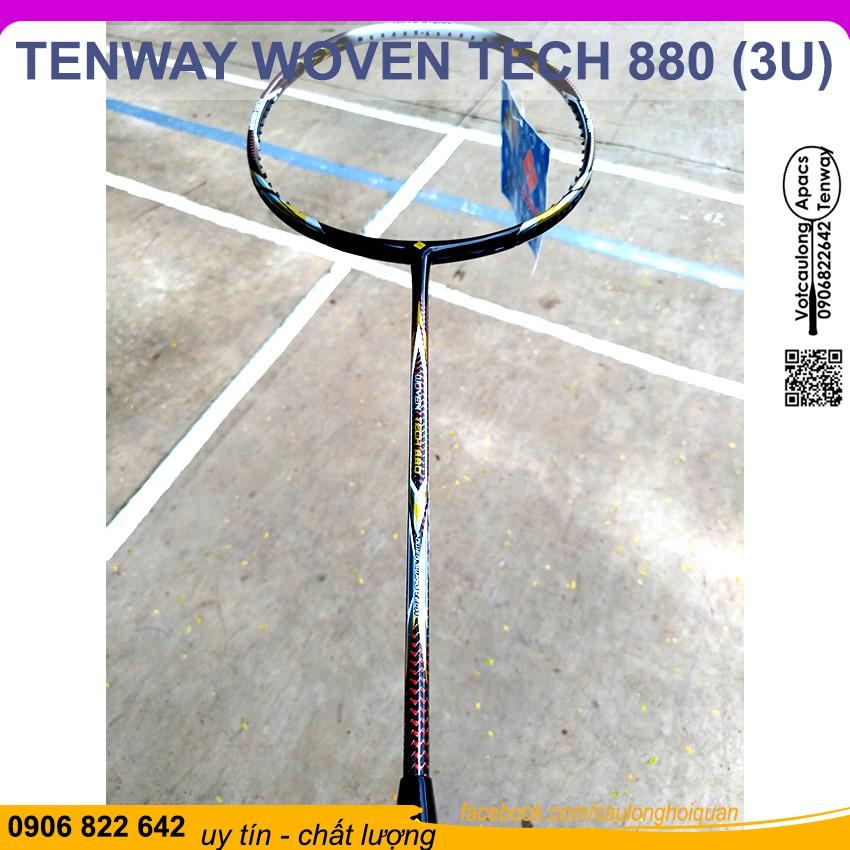 Vợt cầu lông Tenway Woven Tech 880 | Công nghệ đan sợi nano tiên tiến, gia tặng độ bền, trợ lực đập cầu