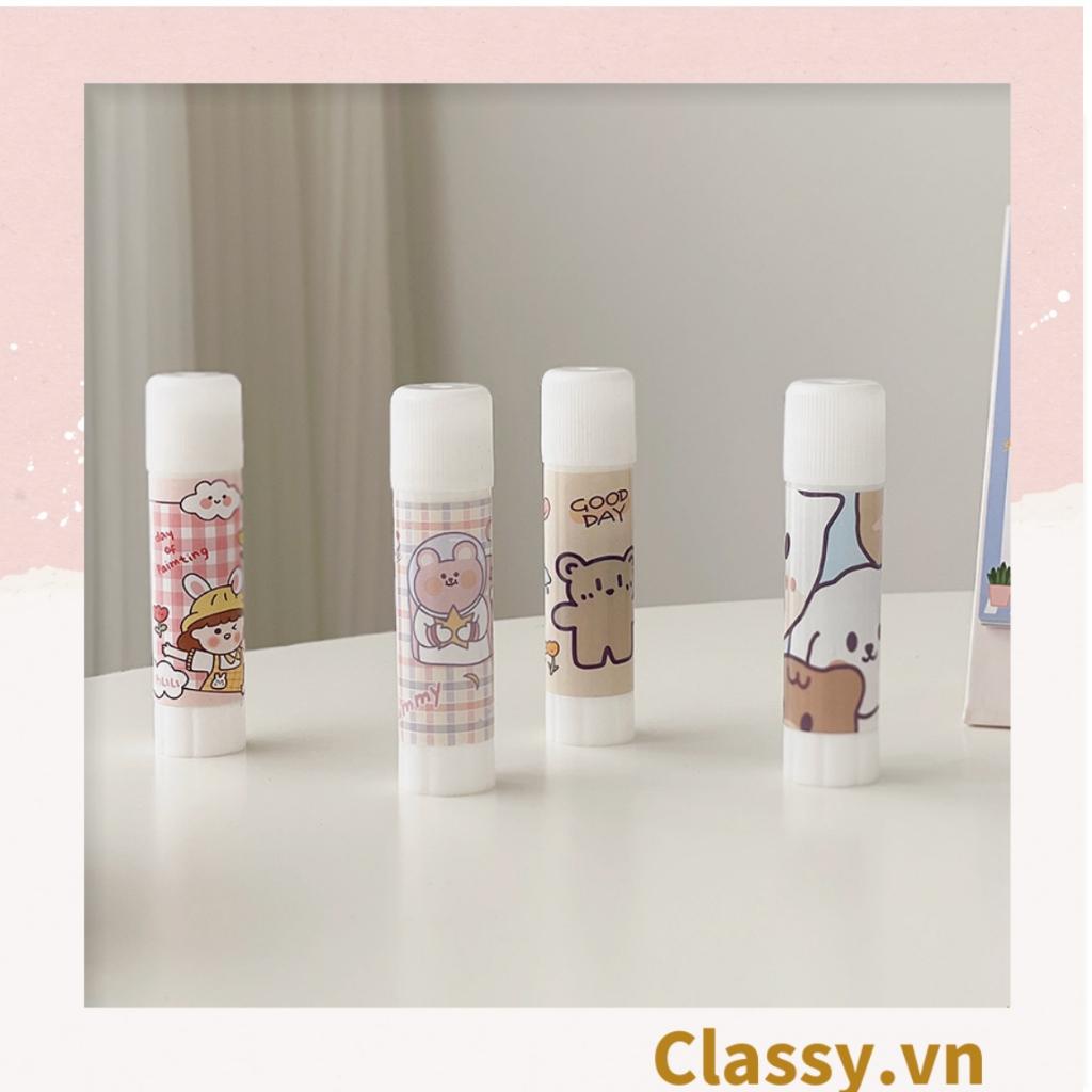 Keo dán giấy, hồ dán thủ công Classy , hồ khô tiện lợi học tập PK1527