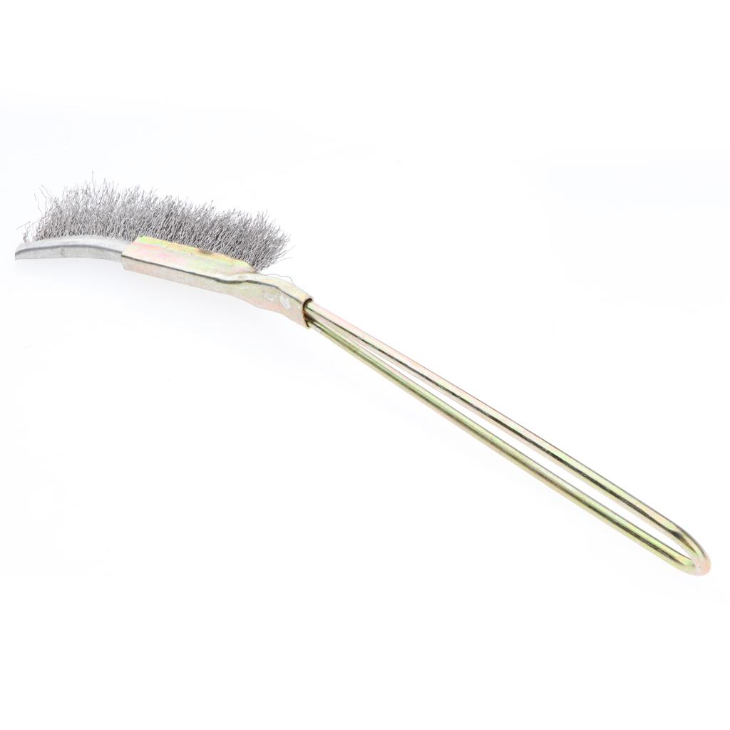Handle Wire Brush for Rust Paint Remover Straight Wire Brush