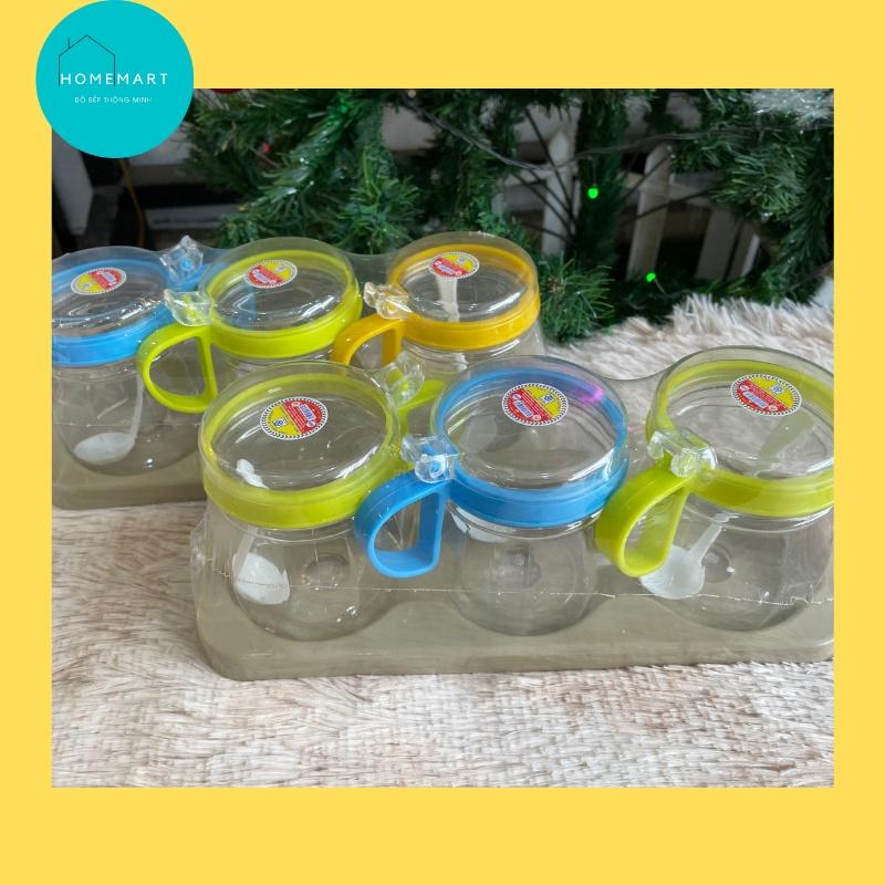 Bộ 3 Lọ Đựng Gia Vị Nhựa Việt Nhật - Hàng Việt Nam chất lượng cao