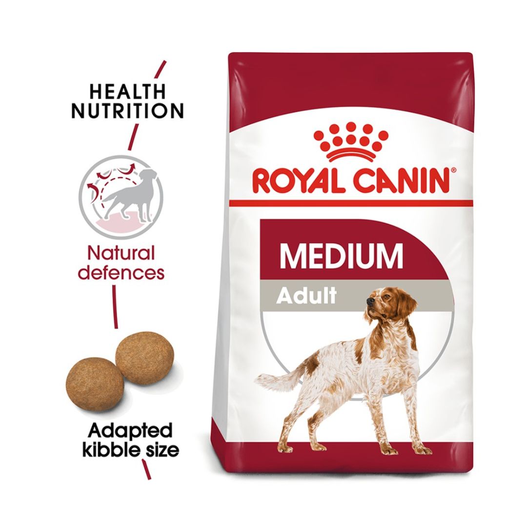 Thức Ăn Hạt Dành Cho Giống Cho Vừa Trưởng Thành Royal Canin Medium Adult