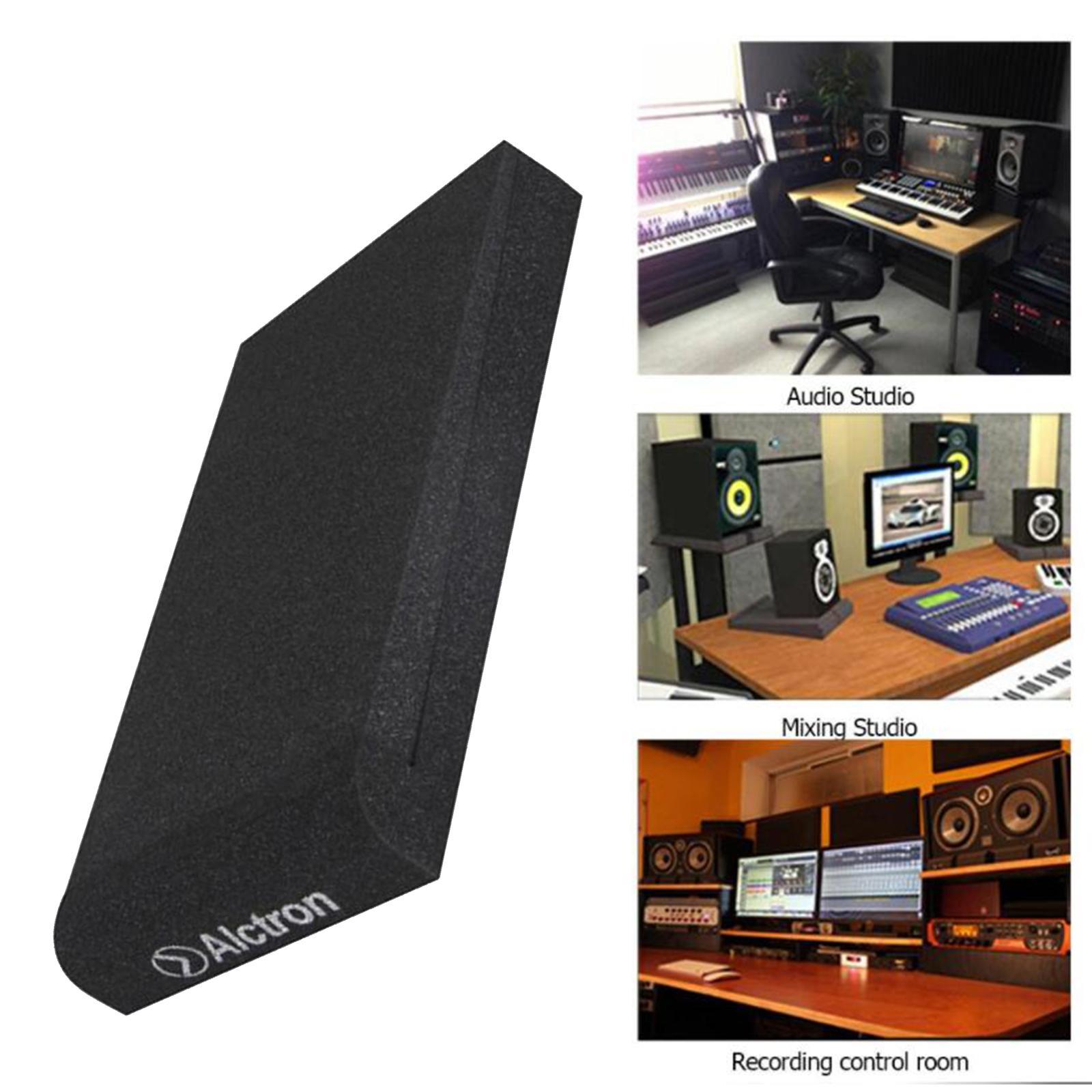 Studio Monitor Isolation Pads High Density Acoustic Foam for 5 inch Monitors