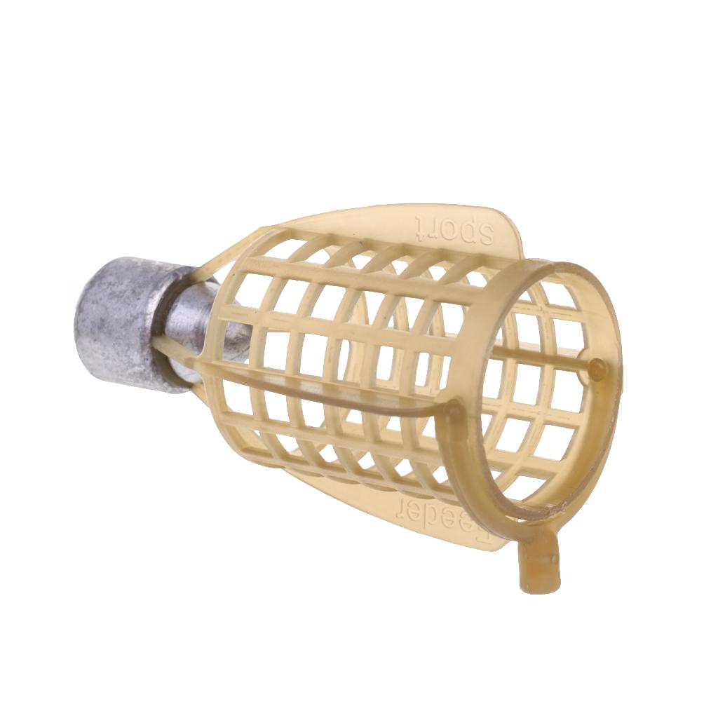 Fishing Feeder Fishing Trap Basket Lures Feeder Fish Bait Cage Fishing Tools Accessory 40g 60g 80g