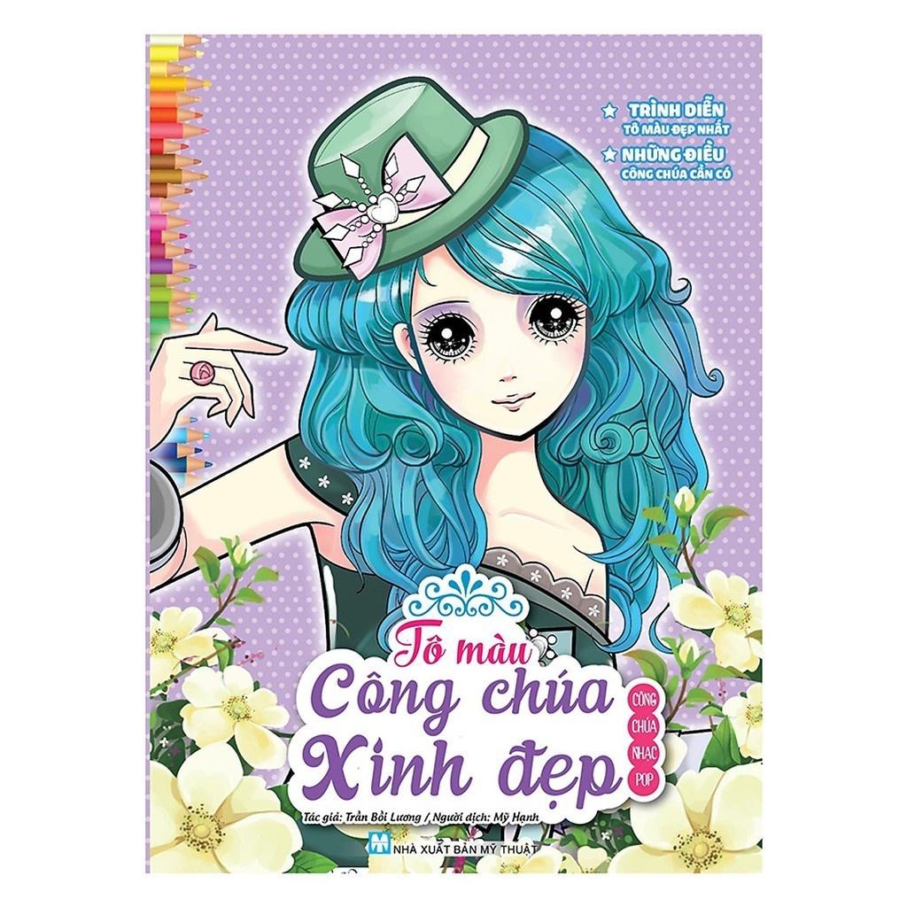 Sách Tô Màu Công Chúa Xinh Đẹp