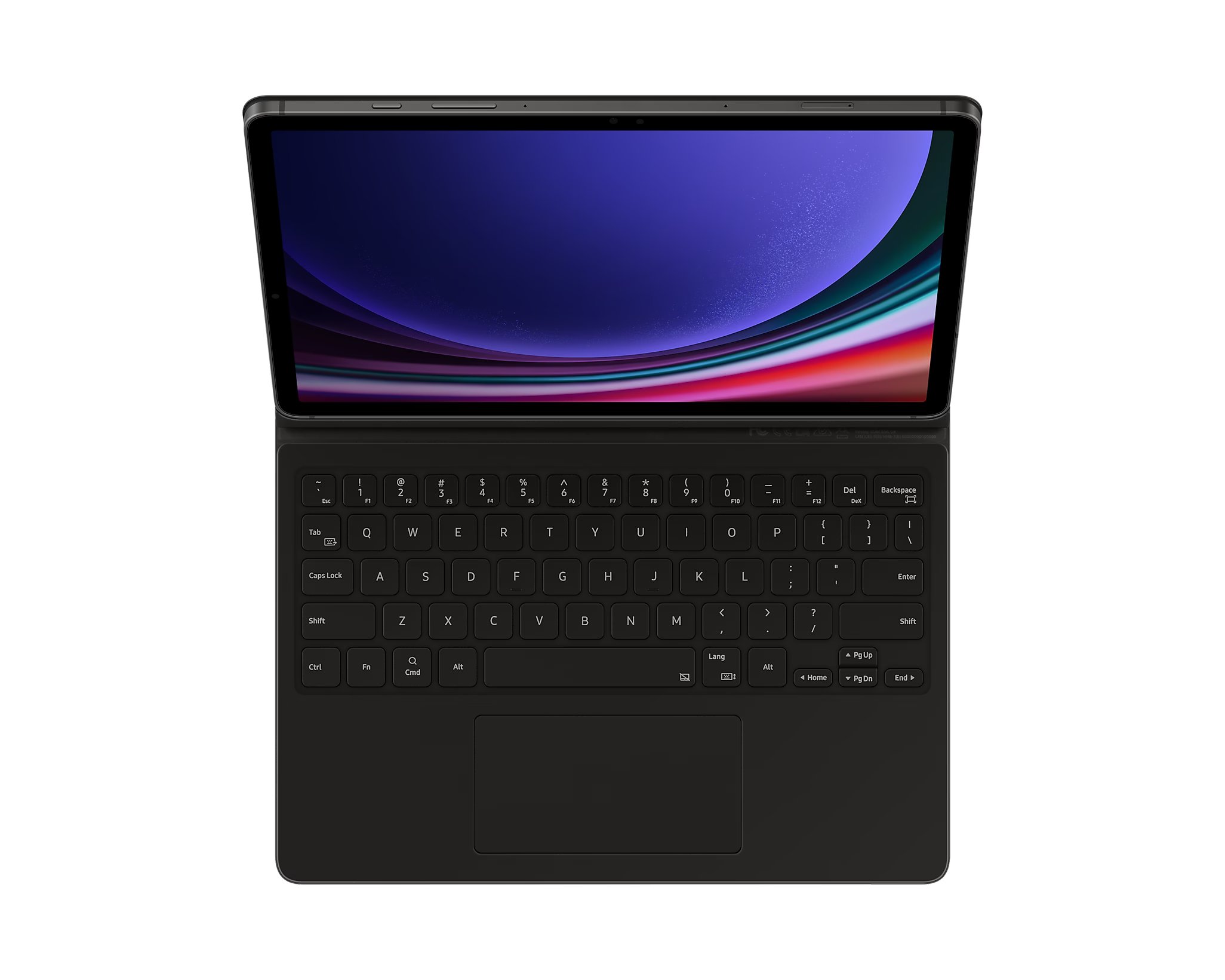 Bao da kèm bàn phím (Pad chuột) Samsung Galaxy Tab S9 (EF-DX715) - Hàng Chính Hãng