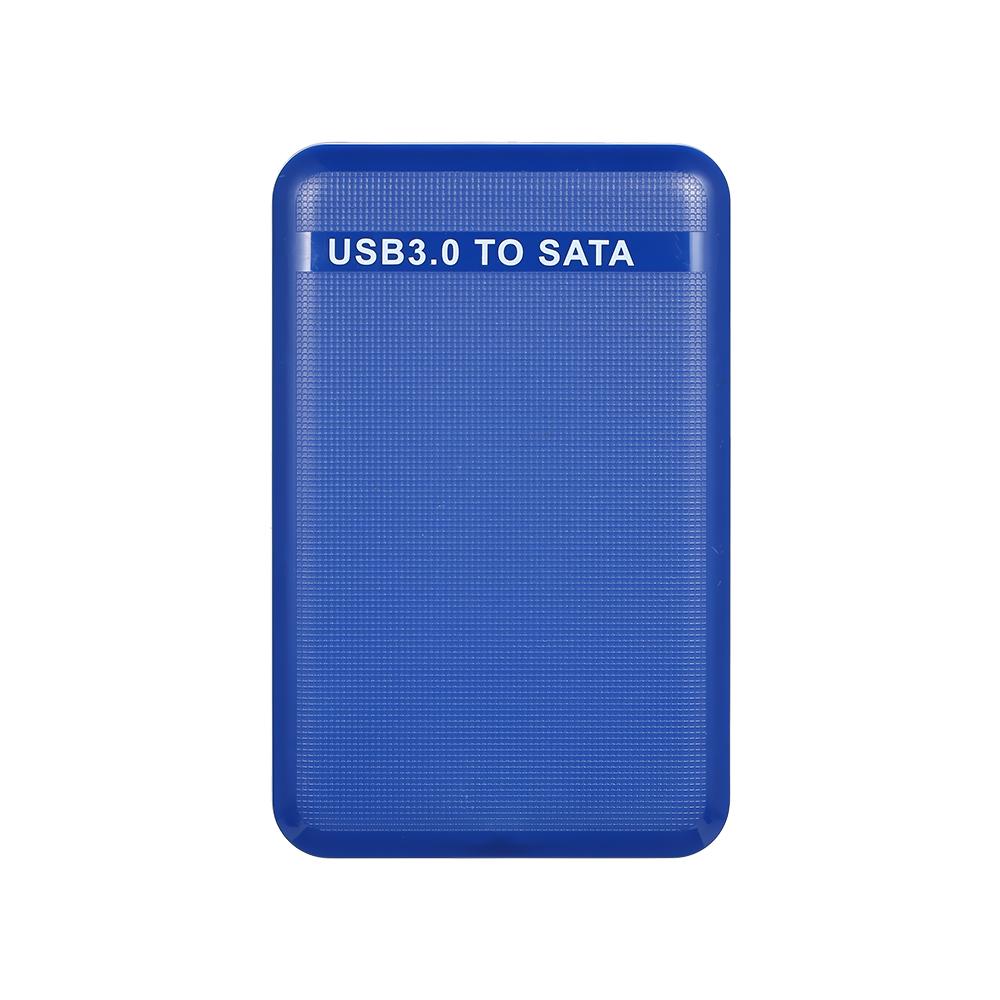 Hộp đựng HDD 2,5 inch Bộ chuyển đổi USB3.0 sang SATA (Màu xanh lam)