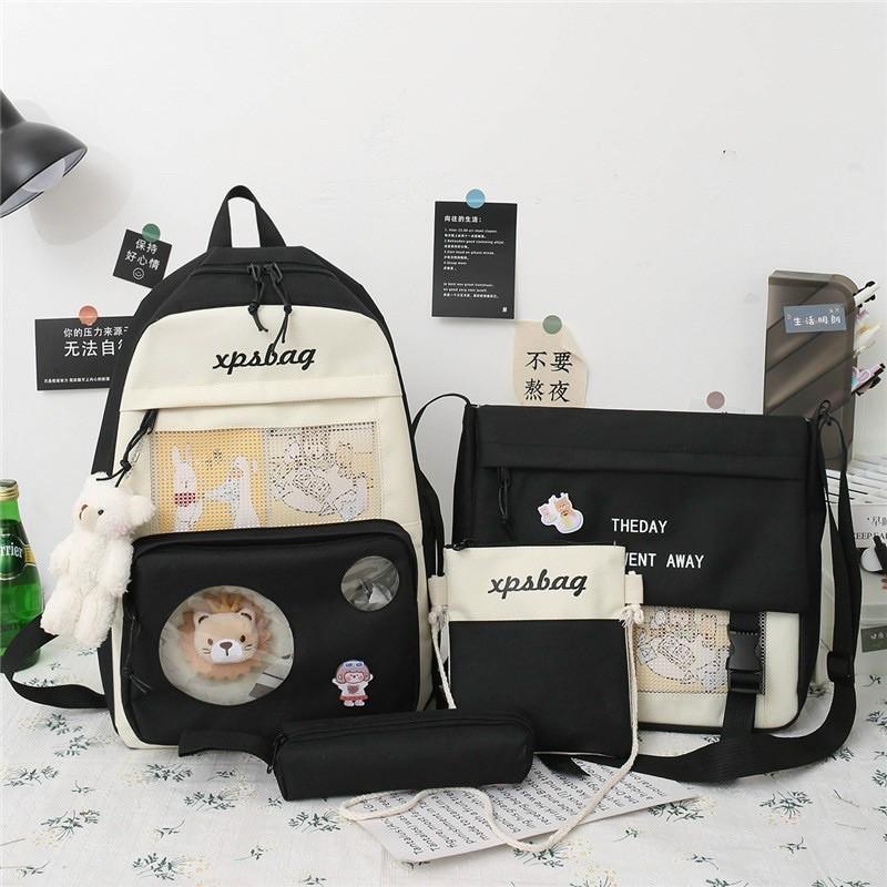 Set balo 4 món sư tử