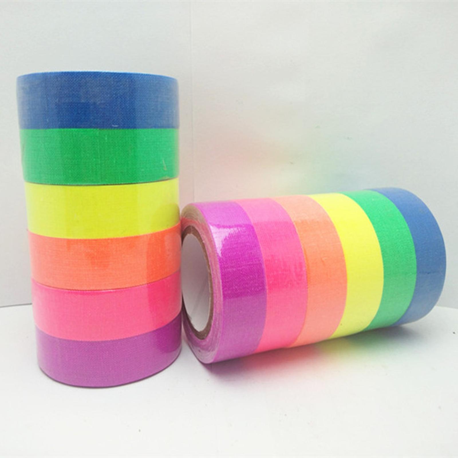 Fluorescent Tape Neon Reflective Tape Decorations The Dark Tape