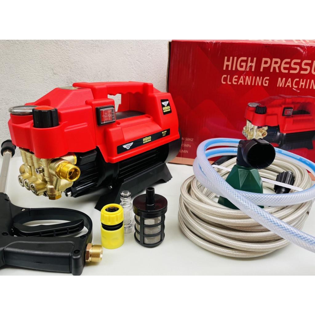Máy Rửa Xe BOOS 3500W chỉnh áp Siêu Bền Siêu Khỏe Dây Áp Lực 15M Máy rửa xe mini dung tưới cây ,rửa xe