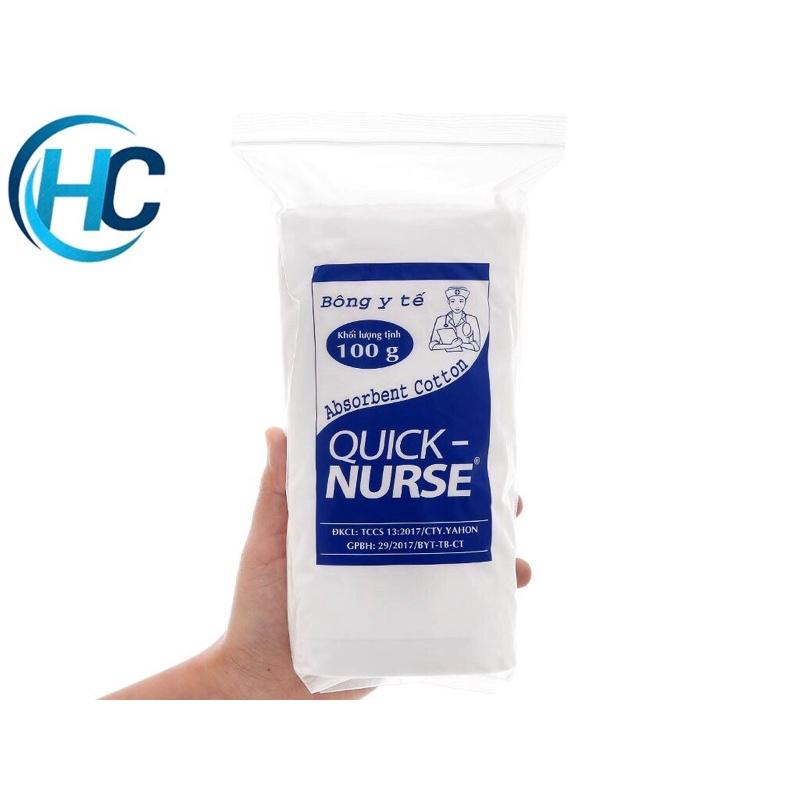Bông Gòn Y Tế Quick Nurse (100g)