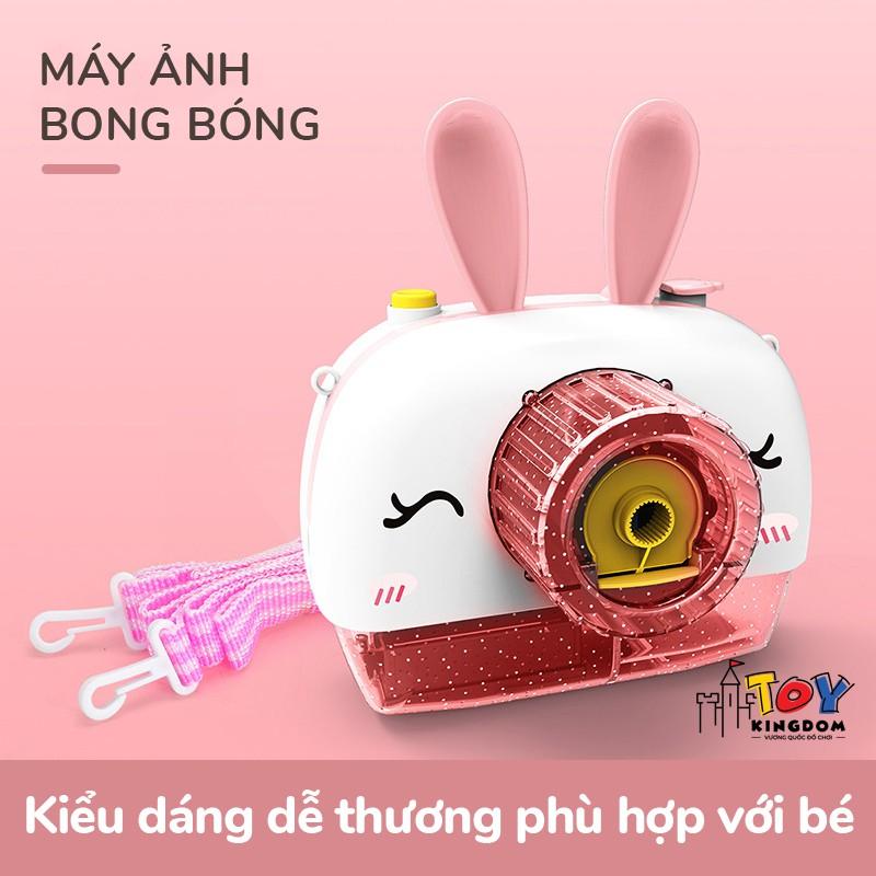 Đồ Chơi Máy Ảnh Thổi Bong Bóng Xà Phòng Có Nhạc - MẪU XỊN XÒ NHẤT 2021