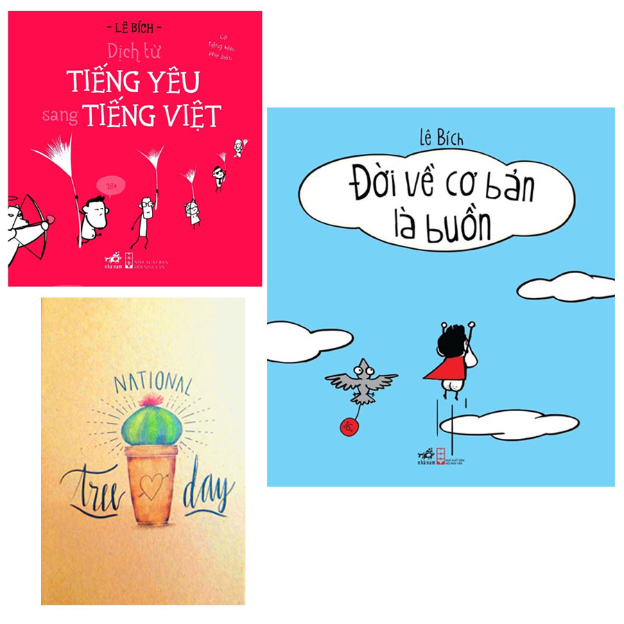 Combo  Đời Về Cơ Bản Là Buồn Cười và Dịch Từ Tiếng Yêu Sang Tiếng Việt ( Tặng kèm Sổ Tay Xương Rồng)