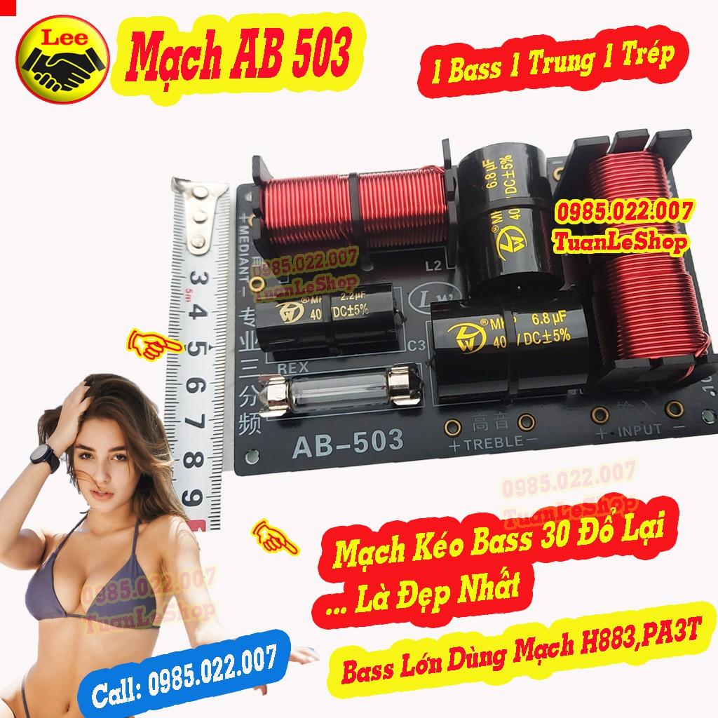 MẠCH 3 LOA AB 503 – MẠCH 1 BASS 1 MID 1 TREP - GIÁ 1 MẠCH LOA AB503