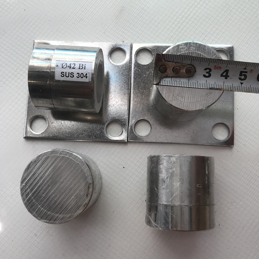 Bản lề cối xoay cửa cổng chịu lực - Chất liệu Inox 304 Ø42  - Dùng cho cửa 2 cánh