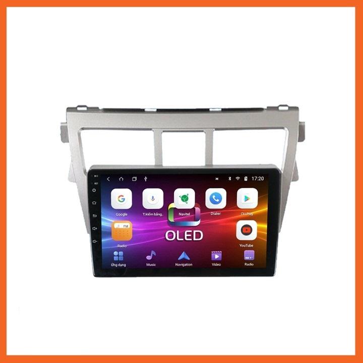 Mặt dưỡng màn hình android cho xe TOYOTA VIOS 2008-2012