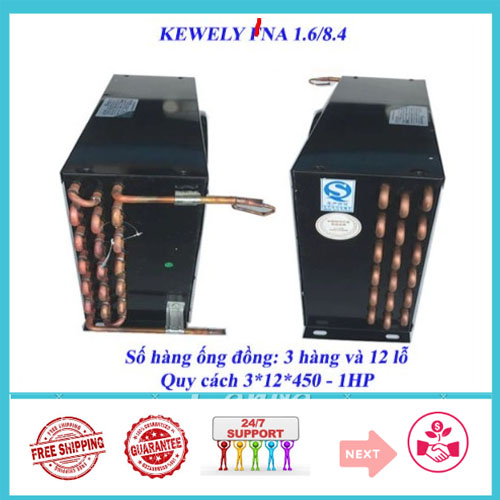 DÀN NÓNG COIL FNA 1.6/8.4 1HP lớnđược sử dụng rộng rãi trong các công trình lạnh, máy làm mát, máy sấy