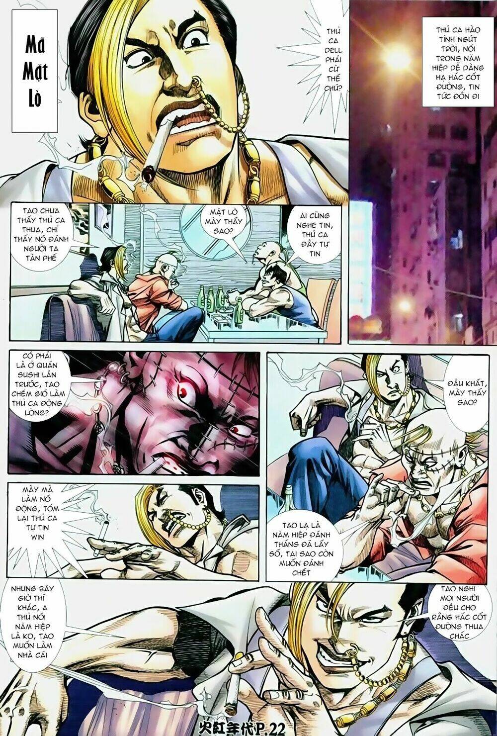 hỏa hồng niên đại hắc cốt đường chapter 75 22