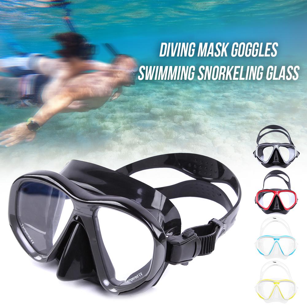 Kính bảo hộ bơi lặn chất lượng cao, Tròng kính cường lực bền đẹp,Mặt nạ PVC mềm có chức năng niêm phong tốt