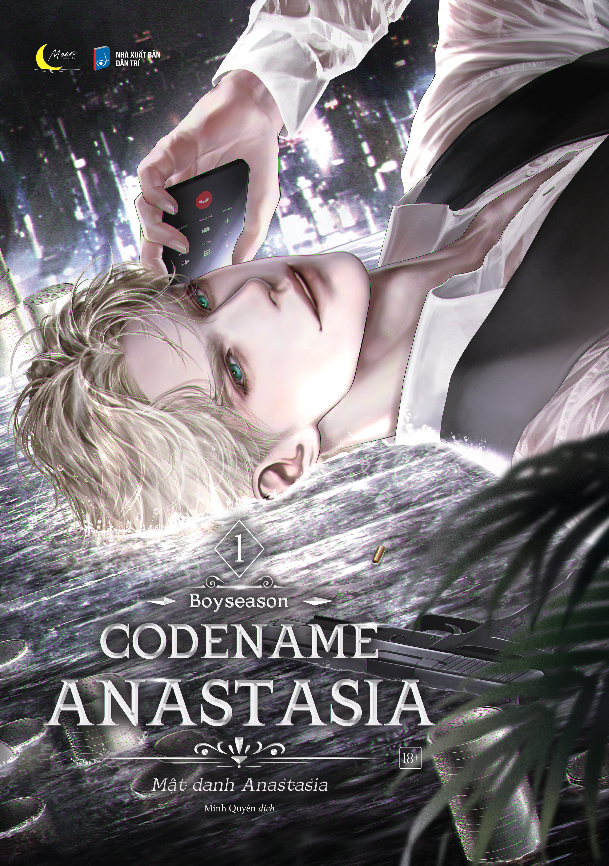 Sách - Codename Anastasia - Mật Danh Anastasia - Tập 1 - Tặng Kèm 2 Bookmark