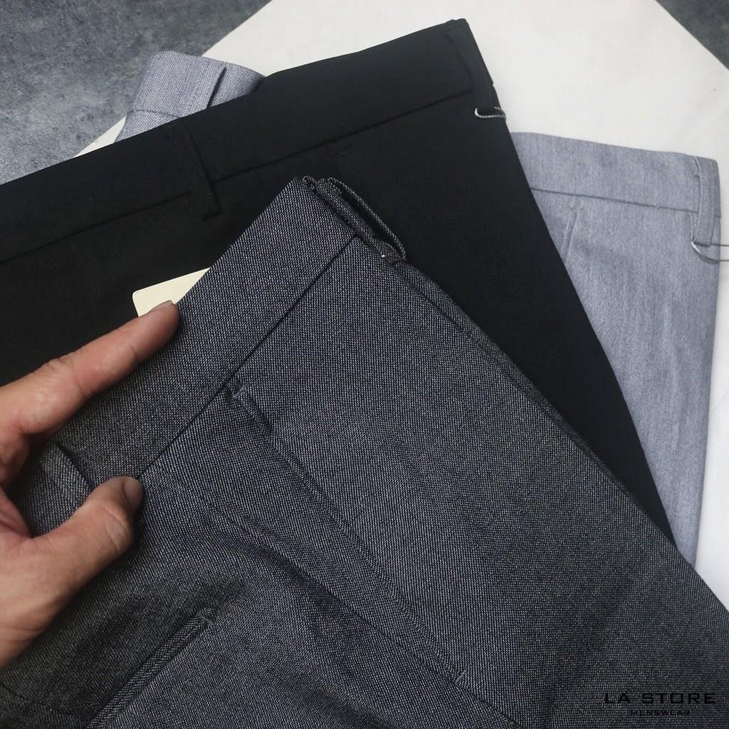 Quần âu nam - Quần vải nam slim crop nhiều màu - Shop LASTORE