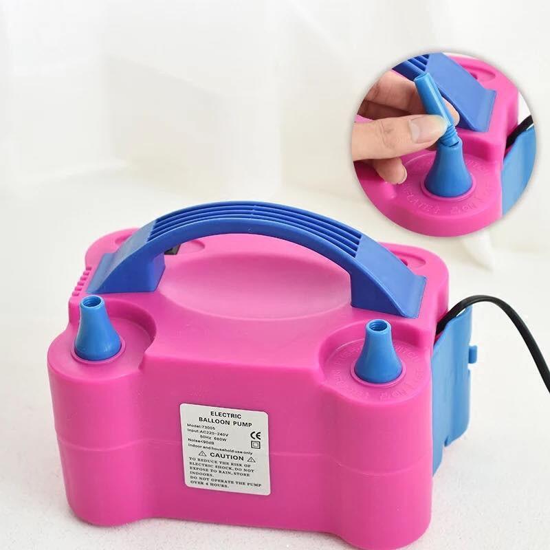 Bơm Điện Bơm Bóng 2 Vòi Tự Động