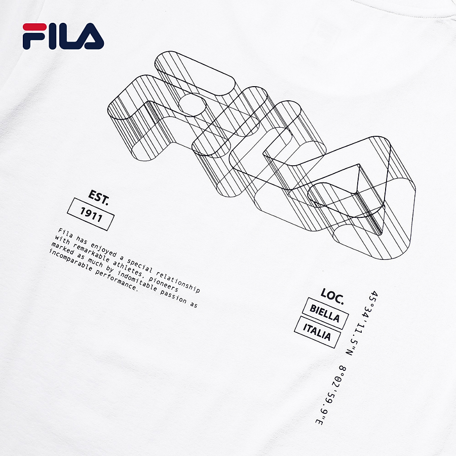 Áo Thun Unisex FILA Archive Logo FS2RSD2119X