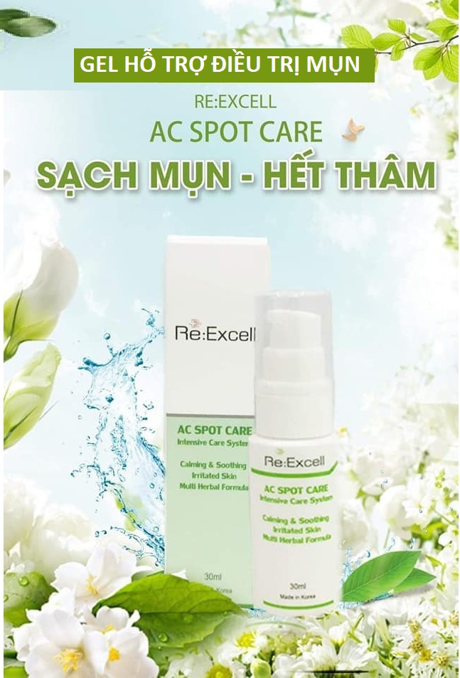 Combo 5 hộp Gel mụn Re:Excell AC Spot Care Hàn Quốc