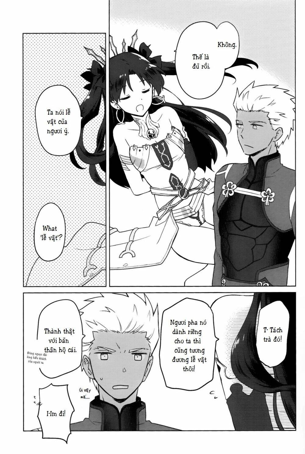 chén thánh: đêm định mệnh - doujinshi archer x rin chapter 16 13