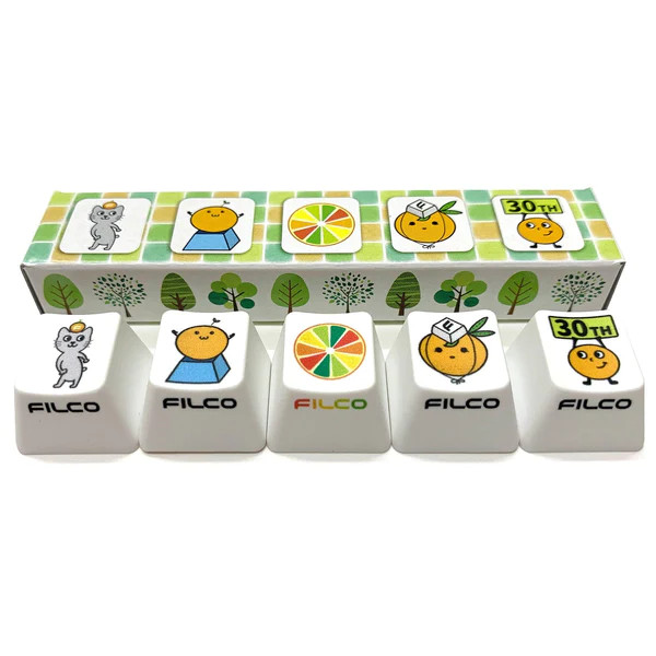 Bộ keycap Filco Neko Keyset-A - Hàng Chính Hãng