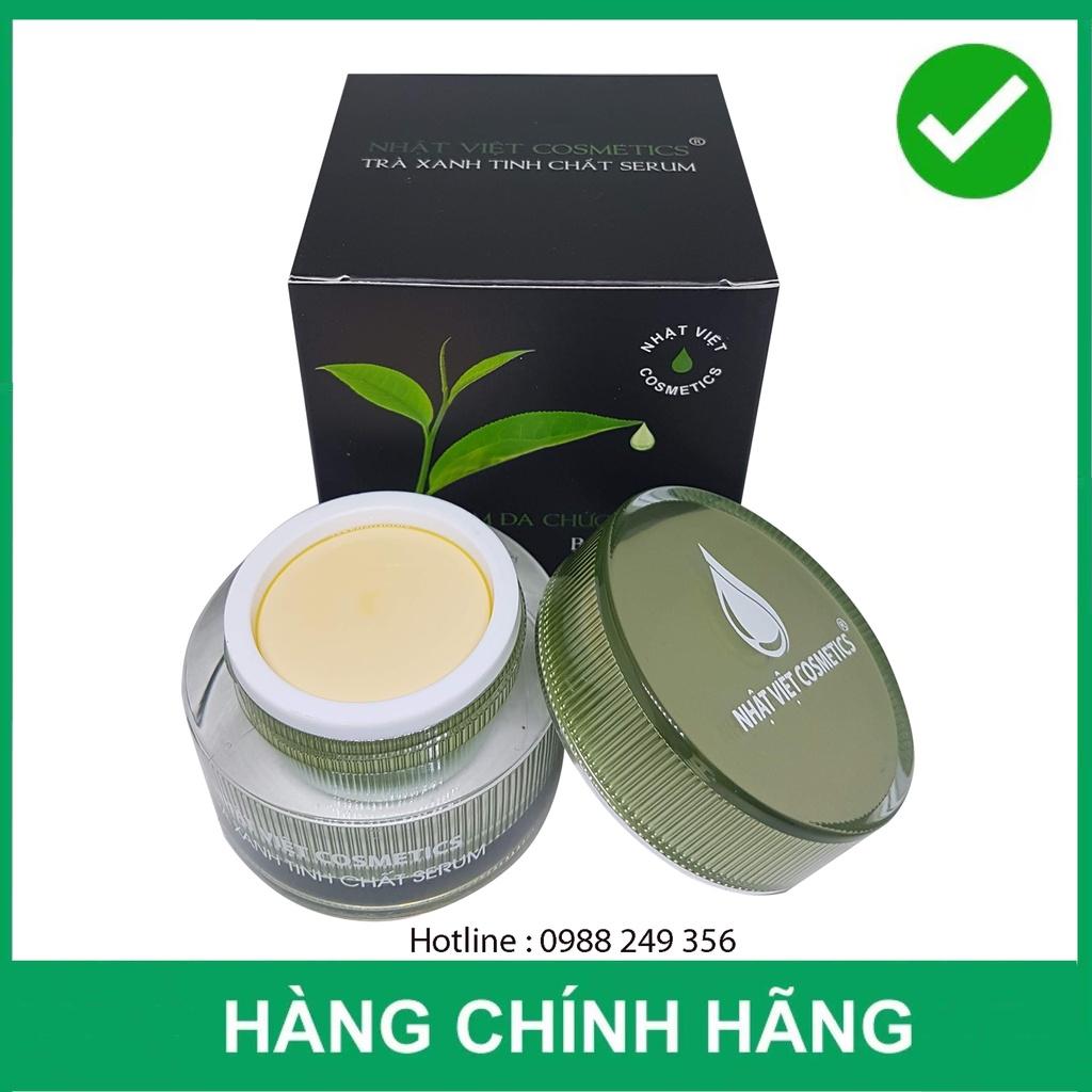 KEM ĐA CHỨC NĂNG BAN ĐÊM TRÀ XANH TINH CHẤT SERUM NHẬT VIỆT COSMETICS 18G