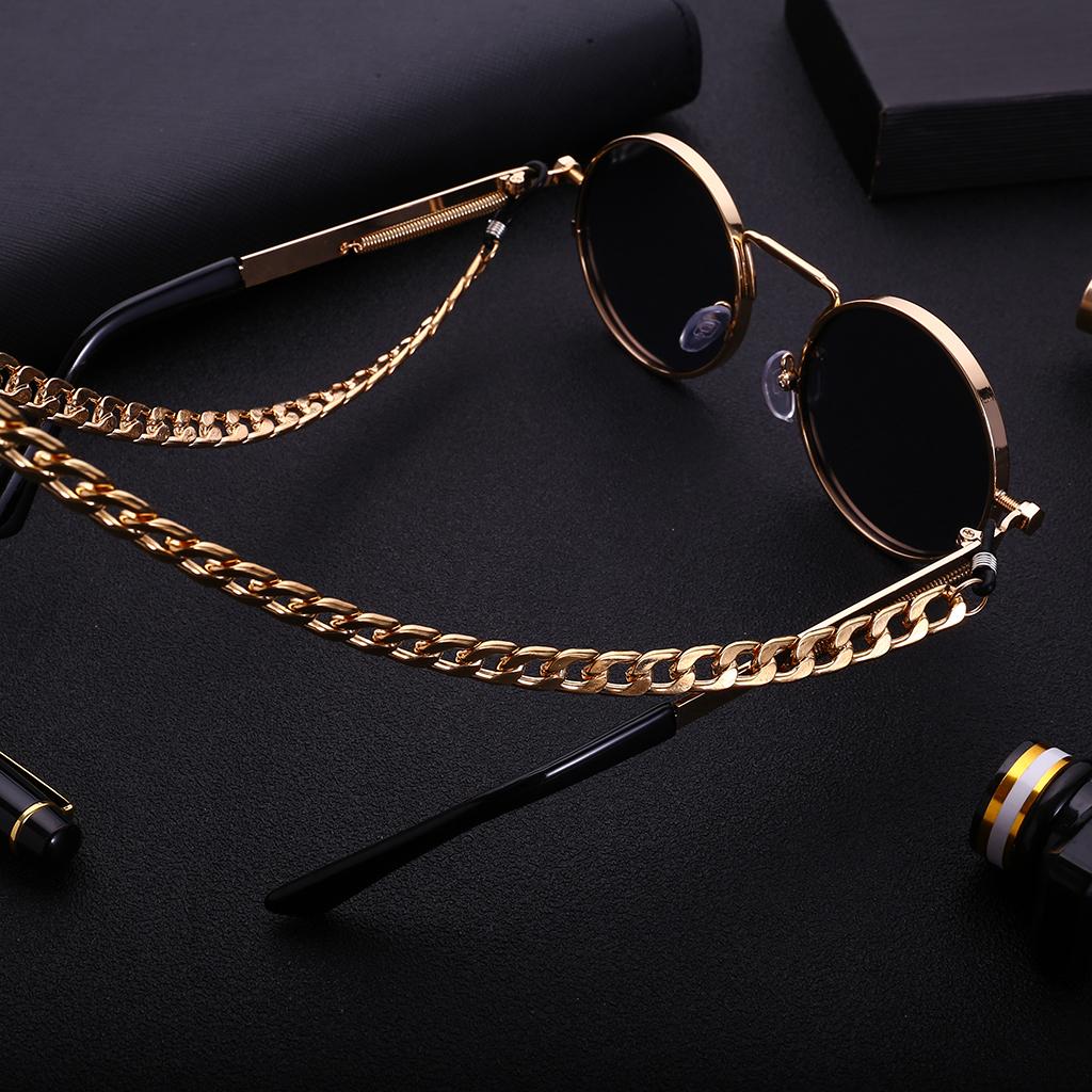 Chain glassess dây đeo gọng kính thời trang hip hop street style