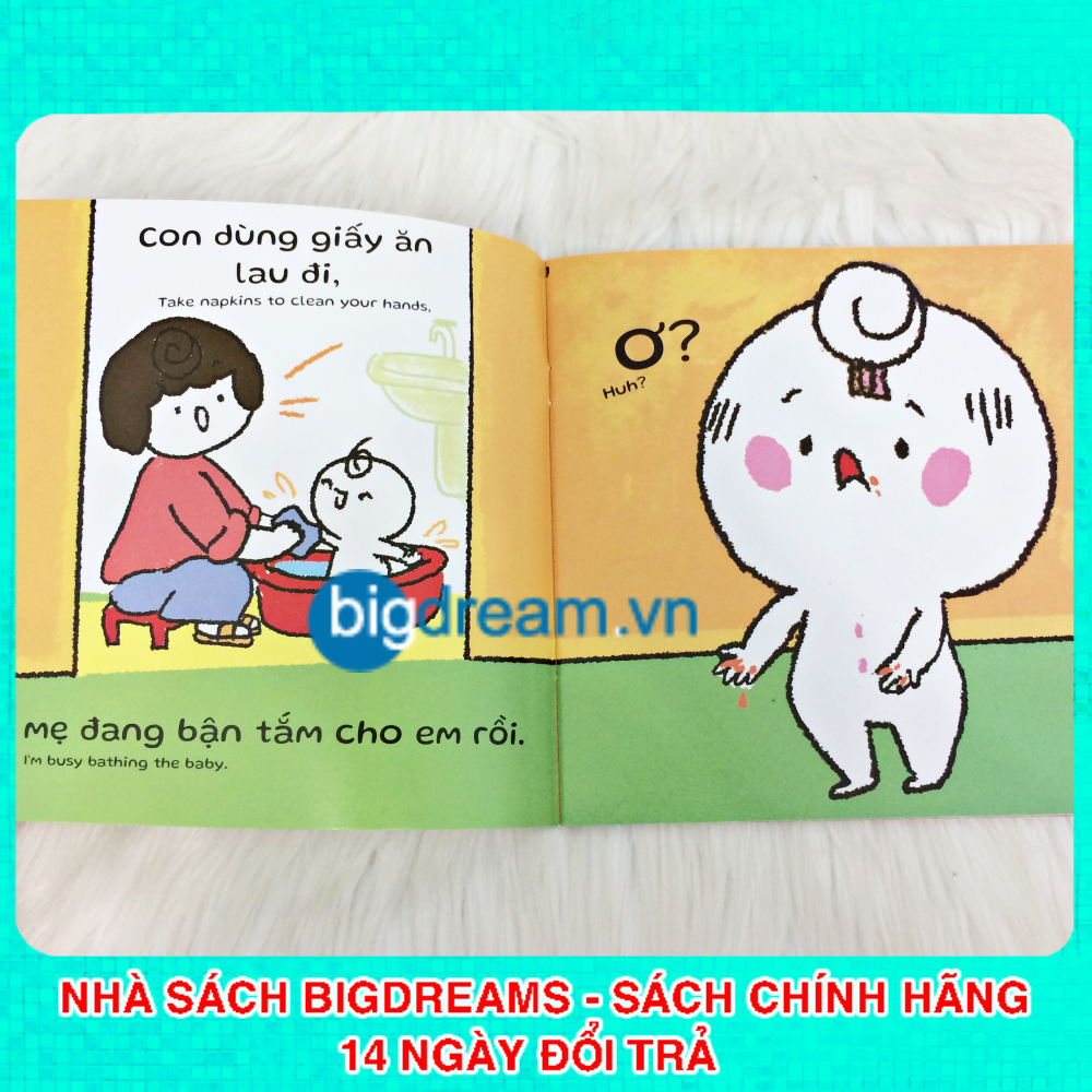 SONG NGỮ Miu Miu Tự Lập - Rửa Tay - Miu bé nhỏ - Ehon kĩ năng sống cho bé