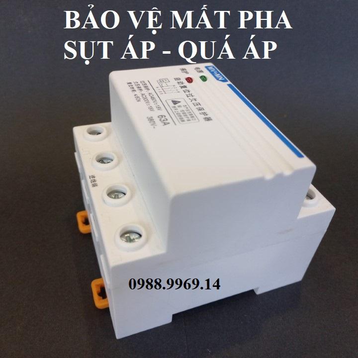 BẢO VỆ MẤT PHA, SỤT ÁP, QUÁ ÁP ĐIỆN 3 PHA MV MN