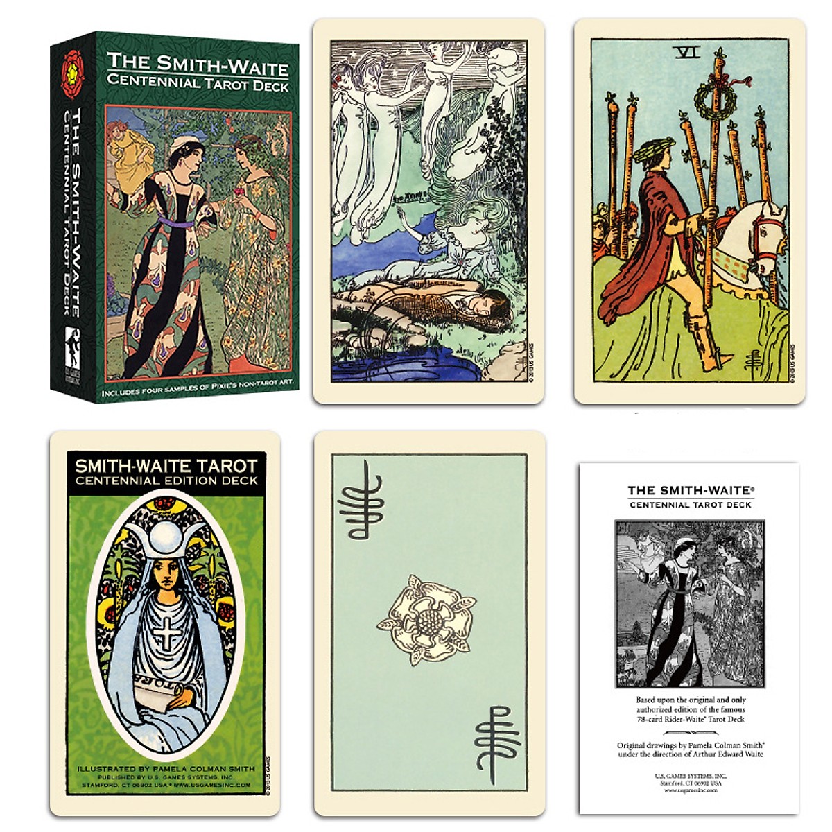 Bộ Bài Tarot The Smith-Waite Tarot Centennial Edition Pamela Colman Smith Commemorative Cao Cấp kèm quà tặng