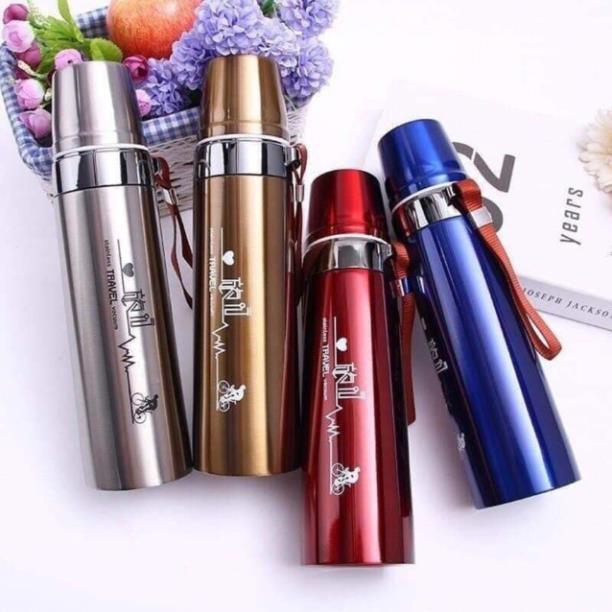 Bình nước giữ nhiệt OUSAI 800ml - Bình giữ nhiệt inox dày cao cấp giữ nhiệt tối ưu hơn 8h