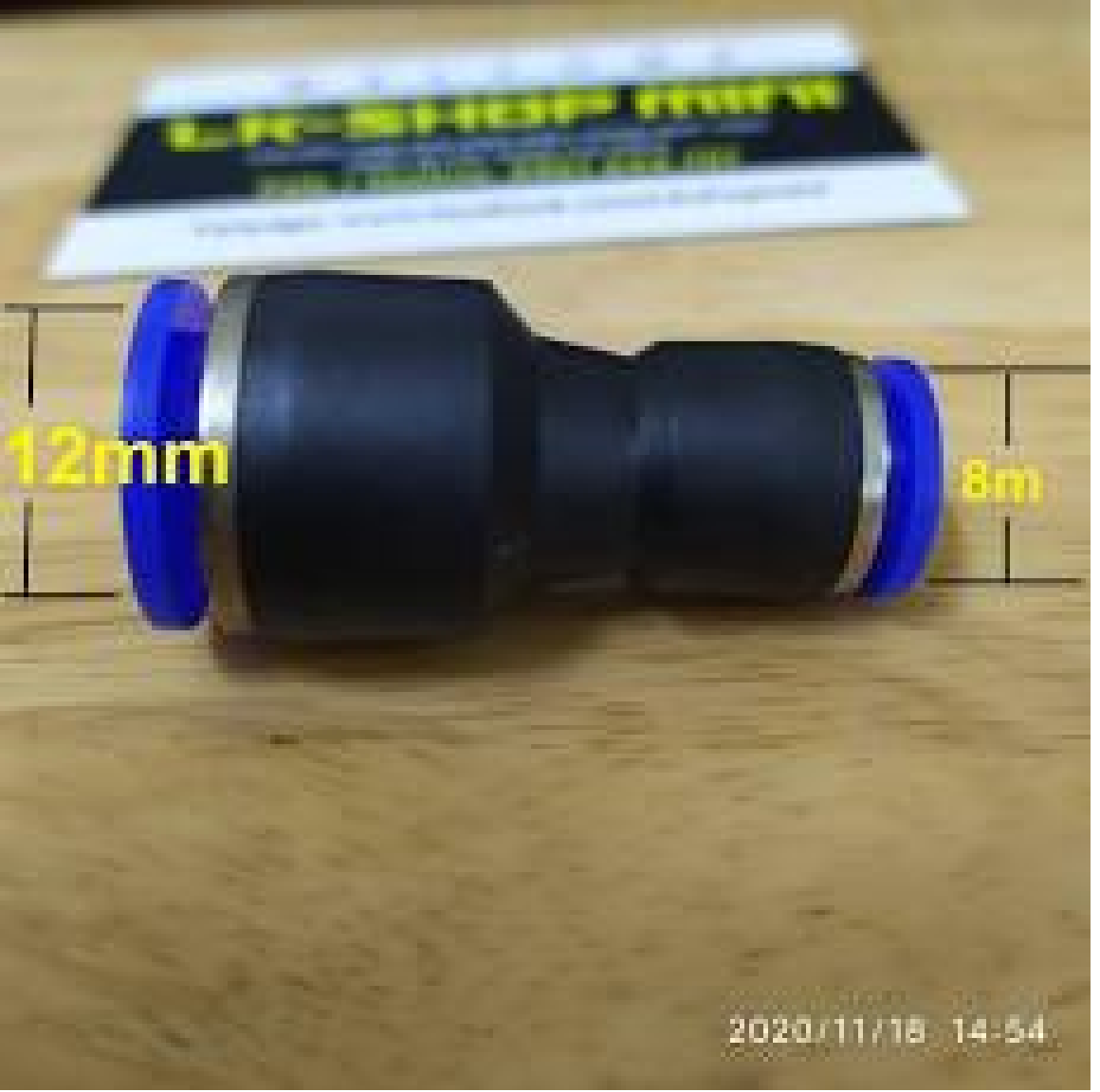 Cút nối nhanh ống phun sương 12-8mm, khớp nối nối nhanh ống phun sương các loại.