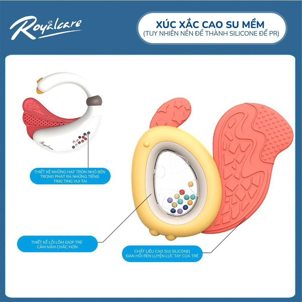 Đồ chơi xúc xắc gặm nướu 8 món có hộp đựng RoyalCare 822-493-S8 màu sắc đáng yêu,âm thanh vui tai, thich thú