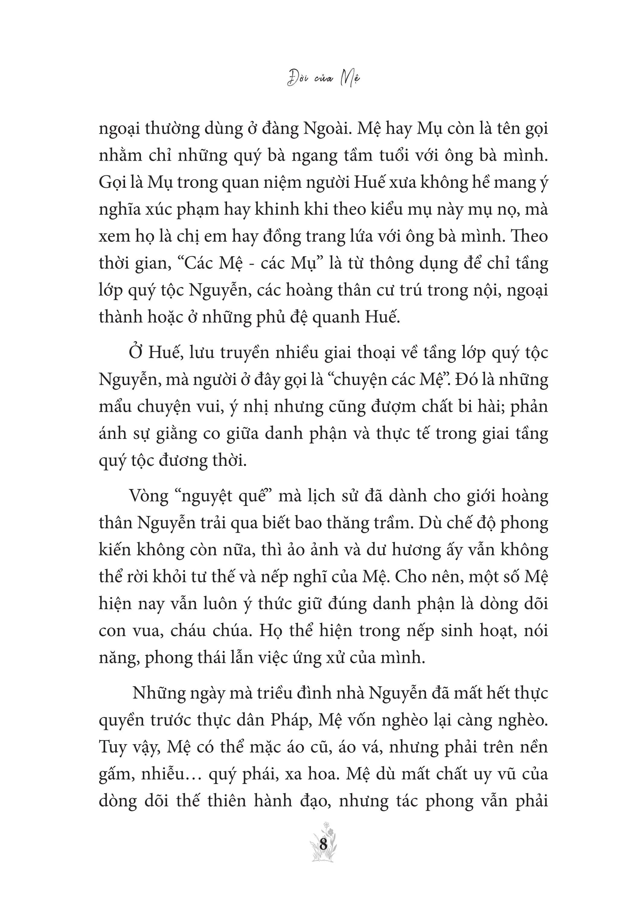 Đời của Mệ