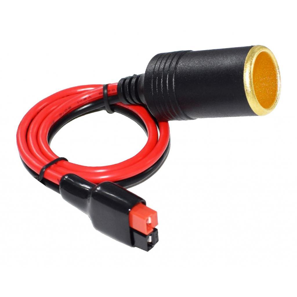 Power  Lighter Socket Plug Connector with Power Cable 50cm 360W 30A