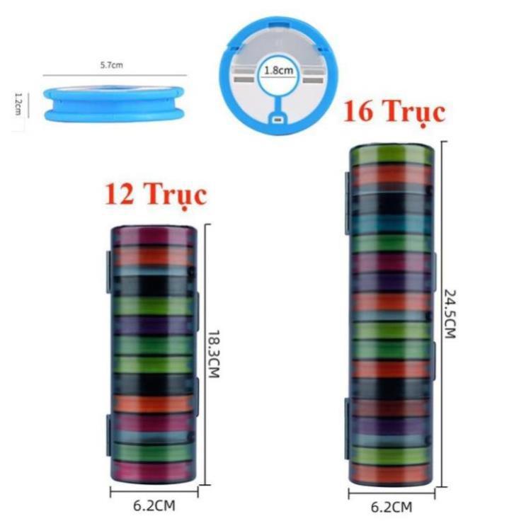 Hộp Đựng Trục Câu Đài Silicone Cao Cấp Chuyên dụng câu đơn câu đài HPK-5