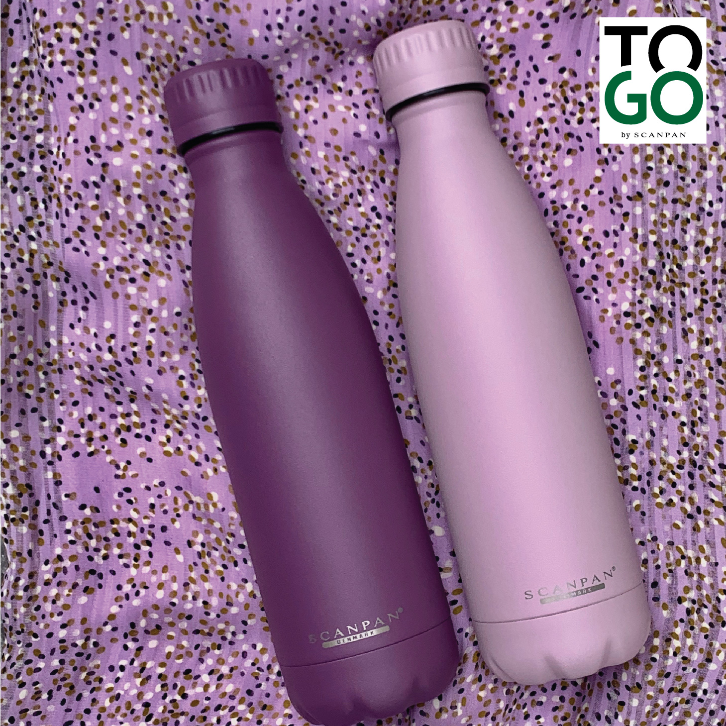 Bình giữ nhiệt Scanpan To Go 500ml màu tím - 51000161 - Hàng chính hãng