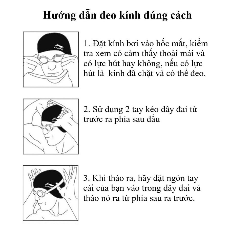 Kính bơi trẻ em YUKE SC22 kính HD/ chống sương/ chống nước/ nhập khẩu (lỗi đổi trả miễn phí)Tặng Kèm Hộp