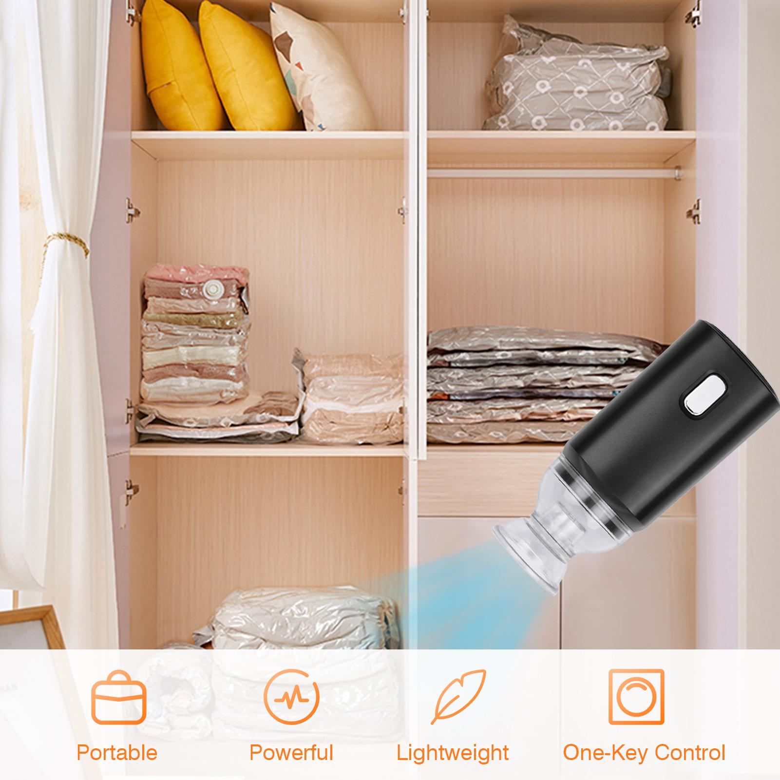 Máy Bơm Điện Kèm 5 Túi Lưu Trữ Chân Không Với Cáp Usb