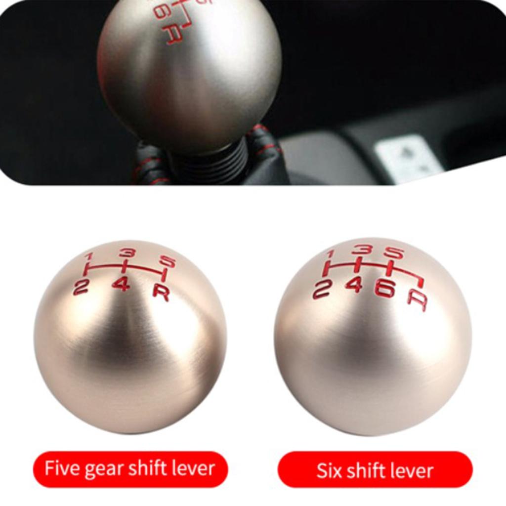 Aluminum Alloy 5 Speed Gear Shift Knob Manual Transmission