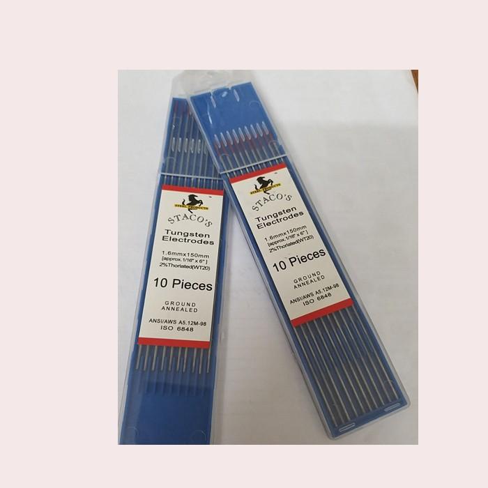 Kìm hàn- điện cực tig 1,6 combo bộ 10 kim