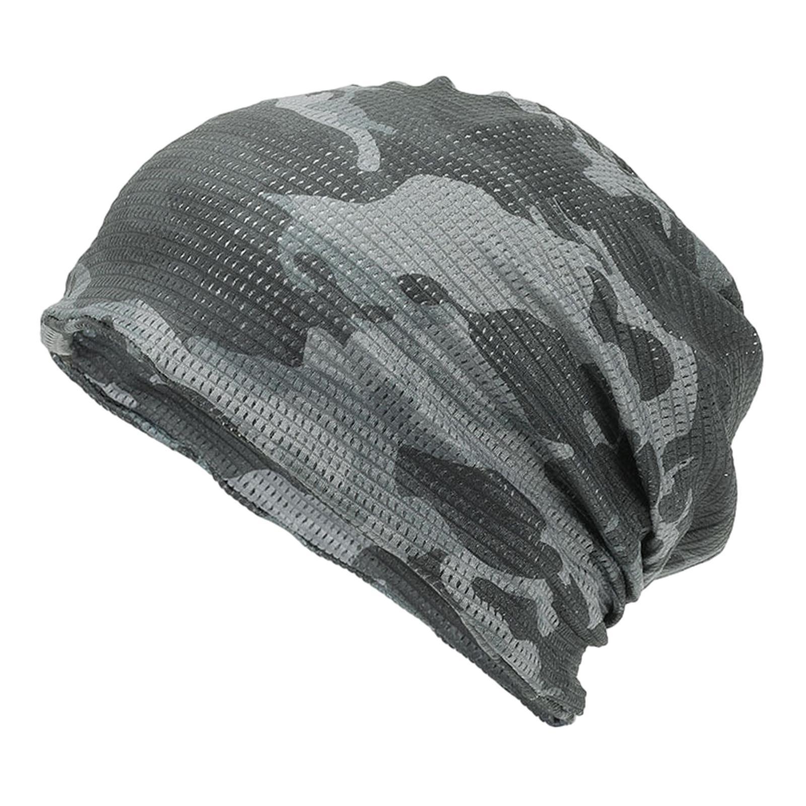 Beanie Caps Sleep Cap Breathable Fashion Stretch Hat Skullcap Skull Hats Slouchy Beanie Summer for Camping Hiking Walking Women Men Skiing