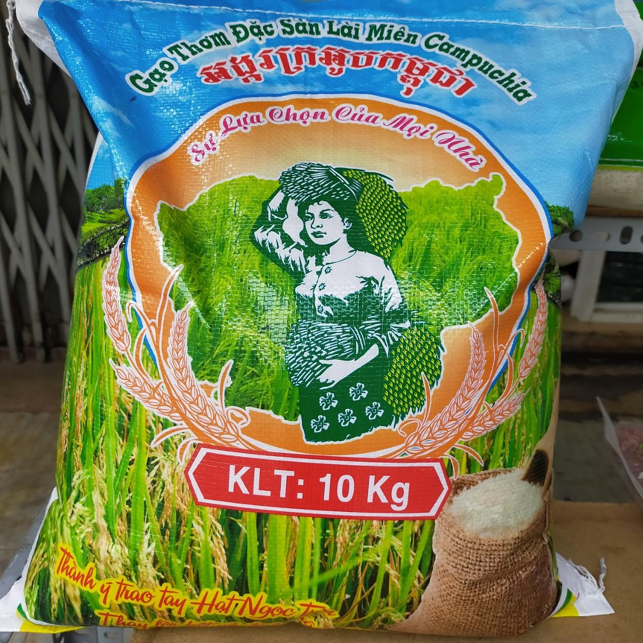 [ Chỉ giao HCM] - Gạo lài miên Campuchia 10kg