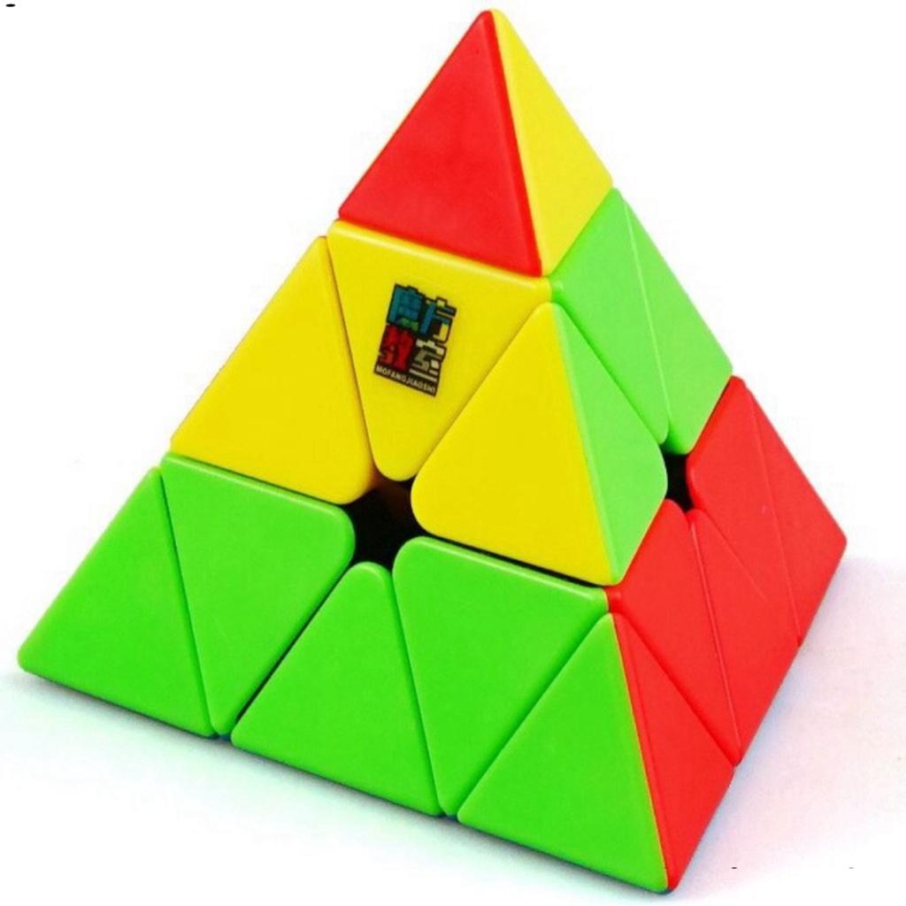 Rubik Pyraminx Stickerless MoYu MeiLong - Rubic Tam Giác Biến Thể